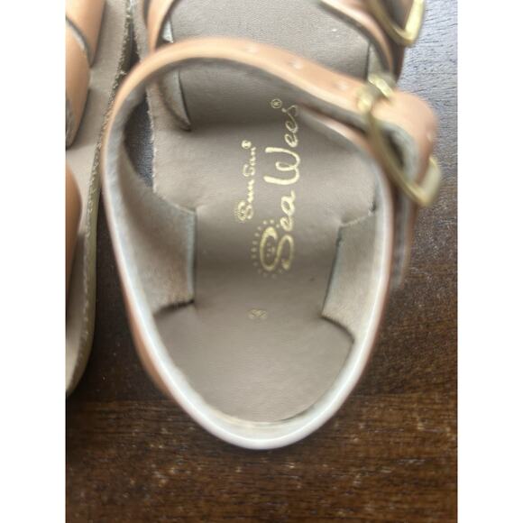 Rose Gold San-sun Sea Wees Sandals Size 3 - Picture 2 of 8